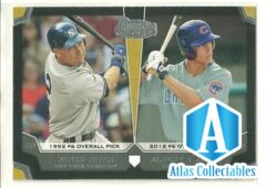 2012 Bowman Draft Dual Top 10 Picks TP-JA Albert Almora Derek Jeter CUBS YANKEES